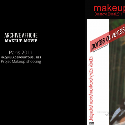 Projet Makeup.shooting, Portes ouvertes pour l'association 