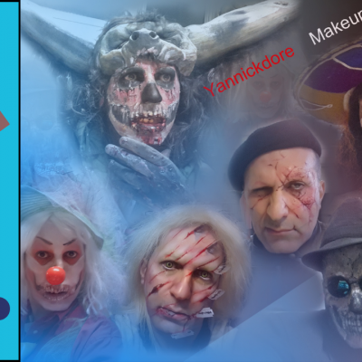 2016 2017 test de maquillage artistique face painting personnages improvises