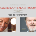 Max herlant alain folgoas evenement